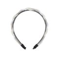 thumbnail image 4 of Unique Bargains 1 Pc Cute Braid Pearl Headbands for Women White, 4 of 6
