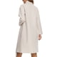 thumbnail image 3 of Abrigo largo de doble botonadura con solapa de pico para mujer INSPIRE CHIC, de invierno, color beige, talla XL, 3 of 5