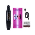 thumbnail image 1 of Qarigey Taladro eléctrico tallado pluma conjunto desata el potencial creativo máquina portátil de mejora de uñas conjunto de molino de Juegos de manicura  versión mejorada USB negro, 1 of 6
