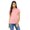Pink, variant on Bella Canvas 6004 Ladies Slim Fit T-Shirt