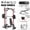 Z6-Weight Bench/Barbell/230lb Weight Plates, variant on Mikolo Compact 7-IN-1 Smith Machine With Weight Bench, 1000LBS Multi-Functional Squat Rack With Fuctional Trainer, Workout Station with Weight Bar, Bend Peg and Weight Bench