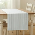thumbnail image 2 of Fennco Styles Classic Striped Print Table Runner 16 x 36 Inch - Green, 2 of 5