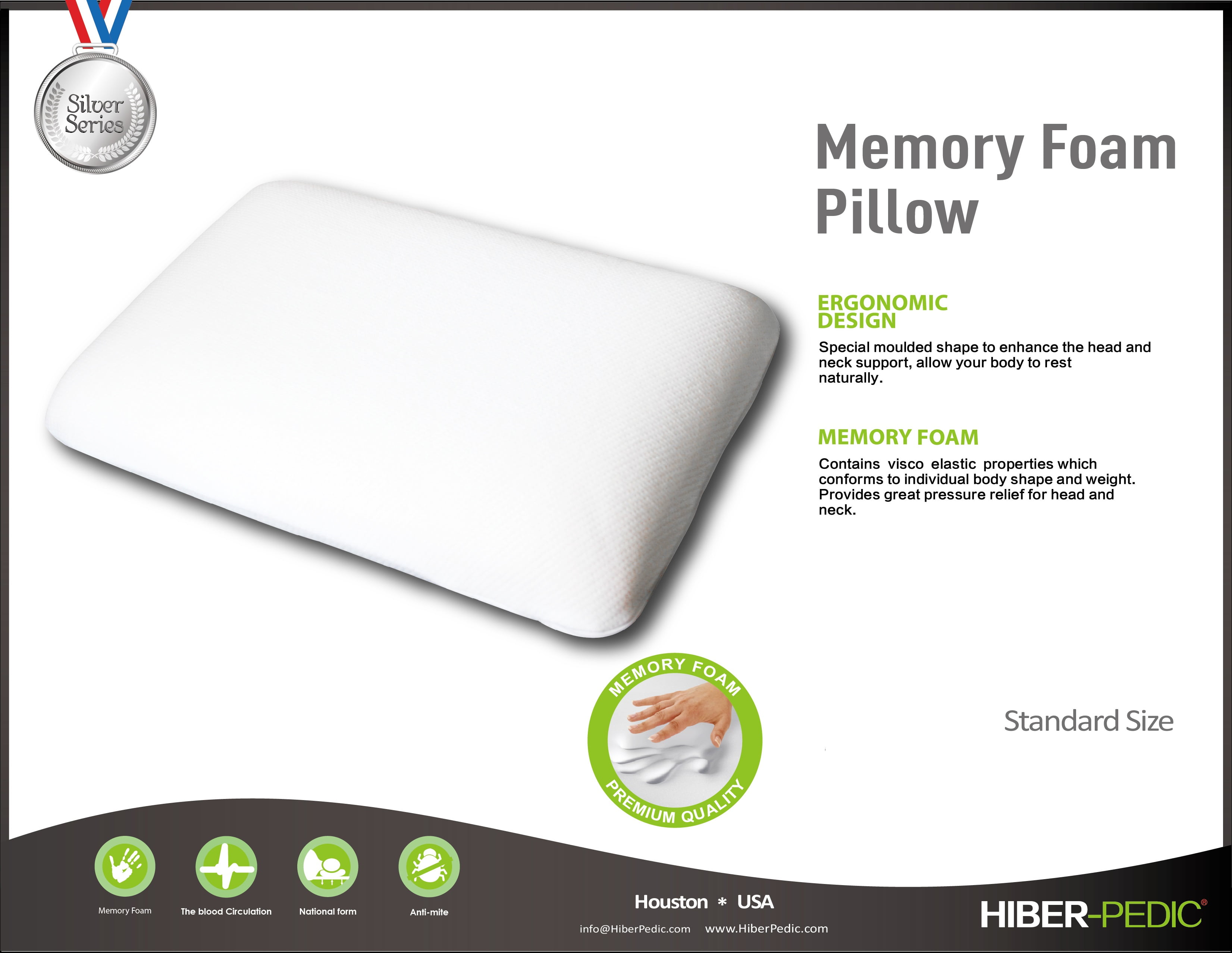 moulded pillow