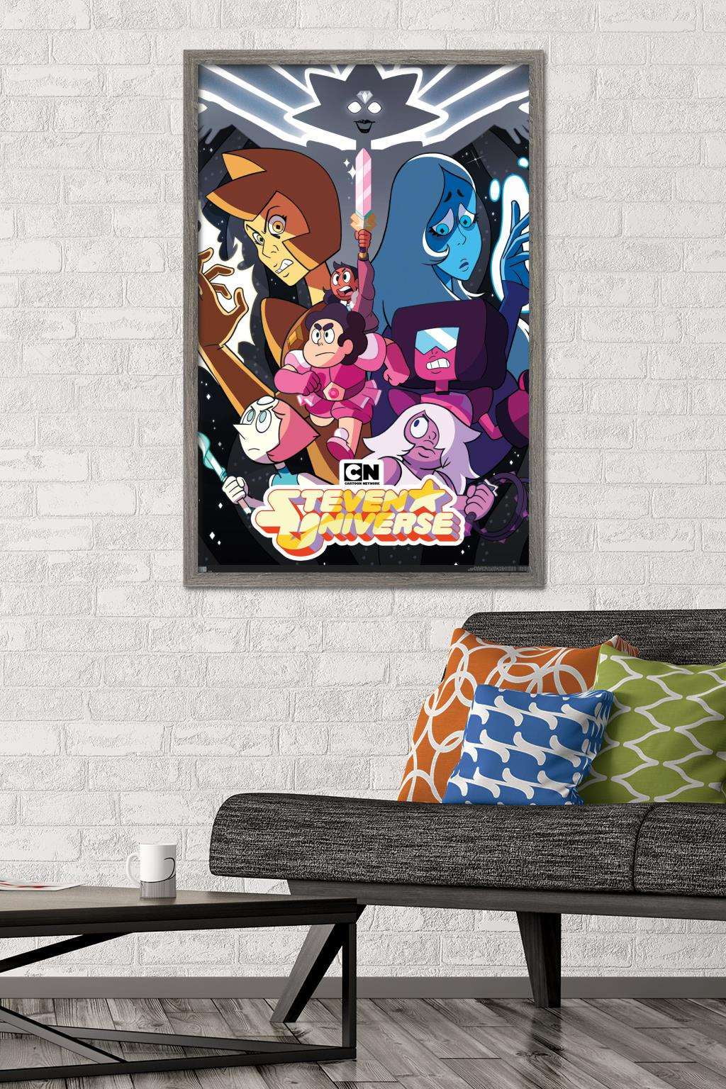 Steven Universe - One Sheet Wall Poster, 22.375" x 34", Framed