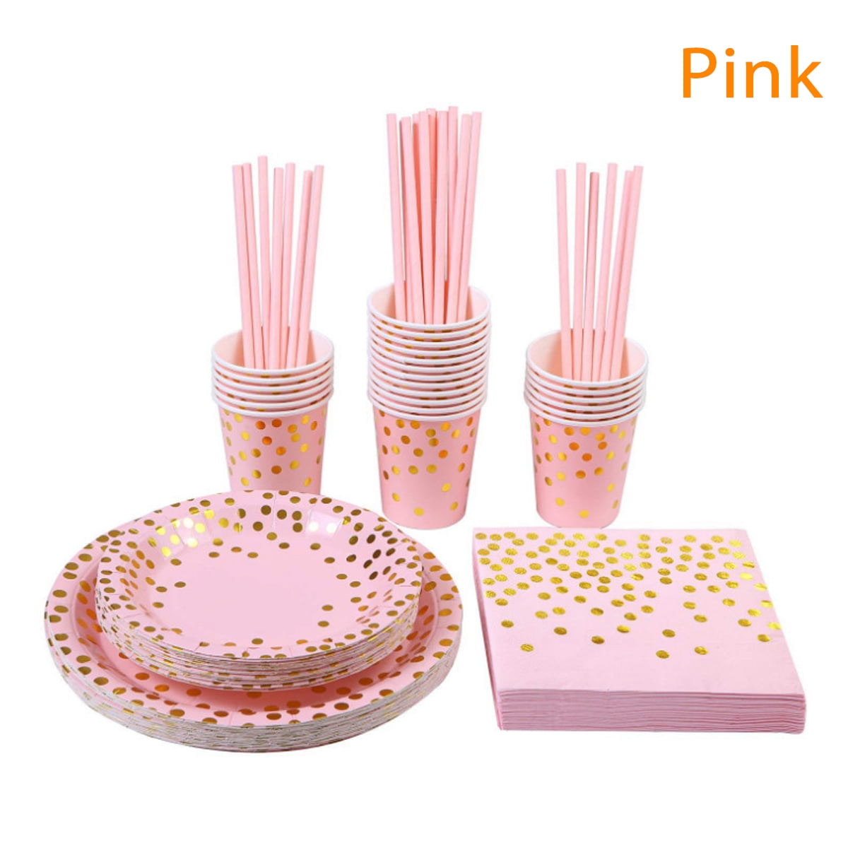 party paper plates and cups