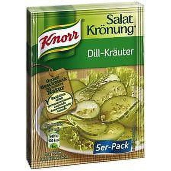 Knorr Salatkroenung Dill-Krauter - Dill Herbs Dressing, 45g (5pk)