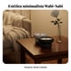 thumbnail image 4 of Abbraccia Portavelas de cemento meteorito, soporte aromático, fragancia forma de hongo, decoración moderna, 4 of 6
