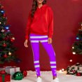 thumbnail image 7 of Women's Christmas Printed Ankle Length Seasonal Printed Leggings, 7 of 7