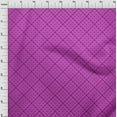 thumbnail image 4 of oneOone Cotton Jersey Magenta Fabric Geometric Sewing Craft Projects Fabric Prints By Yard 58 Inch Wide, 4 of 4