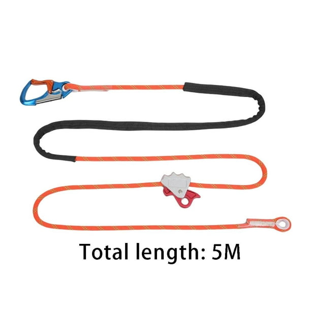 Siruishop Positioning Lanyard With Rope Grab Adjustable 16 Fall Protection Without Lock Other