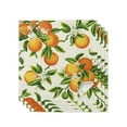 thumbnail image 3 of Fruit Orange Flower Placemat Wedding Party Dining Decor Linen Table Mat Kitchen Accessories Table Napkin, 3 of 5
