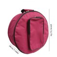 thumbnail image 2 of Drum Storage Organizer with Shoulder Strap Outside Pockets Case Holder Cloth Professional Small Backpack Instrument Accessories Red, 2 of 9