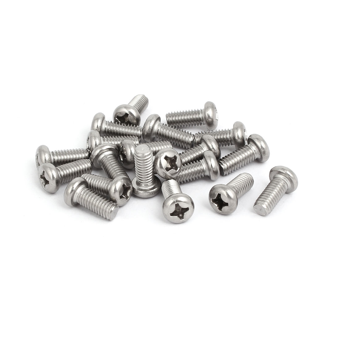 M6x20 Phillips Machine Screws – 304 Stainless Steel Bolts (Pack Of 50) 1 thumbnail image