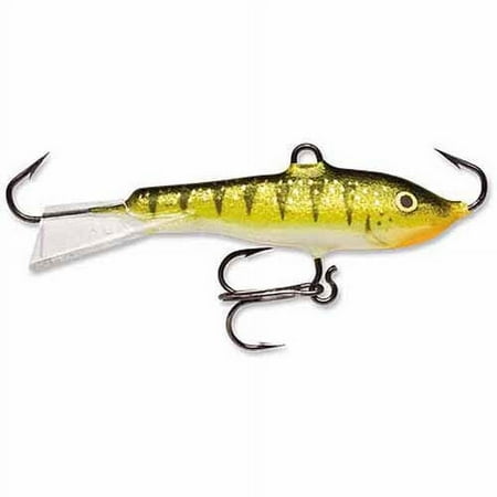 UPC: 0022677177571 | Rapala Jigging Rap 02 Freshwater Fishing Jig 1/8oz Yellow Perch