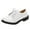 White, variant on adviicd Dress Shoes for Boys Boys Dress Shoes Oxford Slip on Loafers (Grey,4.5)