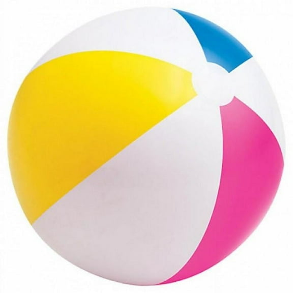 2PC Intex 59020EP Glossy Panel Inflatable Beach Ball, 20"