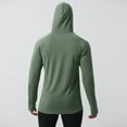 thumbnail image 6 of Chbgutlmr Athletic Tops for Men Hoodies Long Sleeve Thumb Hole Workout Outdoor Active Pullover Tops Fall, 6 of 9