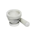 thumbnail image 1 of Thunder Group Marble Grinder, 3-Inch, White, 1 of 2