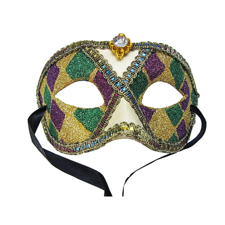Mardi Gras Masquerade Face Mask
