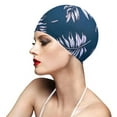 thumbnail image 1 of Adult Silicone Swimming Cap with Moulded Ear for Pool Training and Lap Swim, 1 of 2
