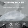 thumbnail image 2 of YUCOLEN Men's UPF 50+ Long Sleeve Active Hoodie Shirts Sun Protection Lightweight Quick Dry Sport Tops Light Gray M, 2 of 6