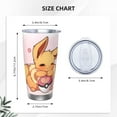 thumbnail image 4 of Eevee Insulated Tumbler Stainless Steel Coffee Mug Vacuum Double Wall Thermal Travel Cup 20 oz, 4 of 4
