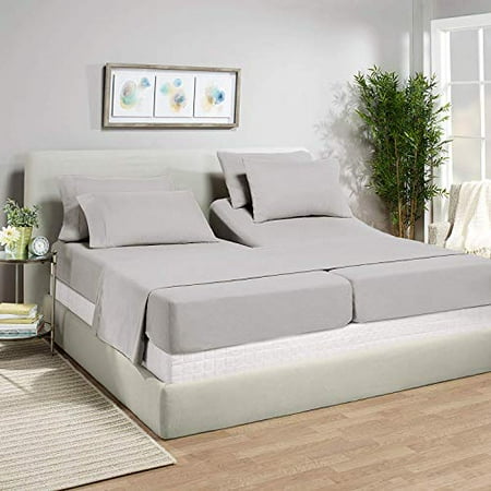True Linen Split King Sheets Sets For Adjustable Beds Bed Sheet Set 5 Pieces True Linen Split King Sheets Sets For, Best Adjustable Split King Bed Canada