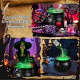 thumbnail image 3 of Cauldron with Magics Floating Potion Bottles Diffuser Indoor Outdoor Decorations Ideas for Holiday Decoration, 3 of 5