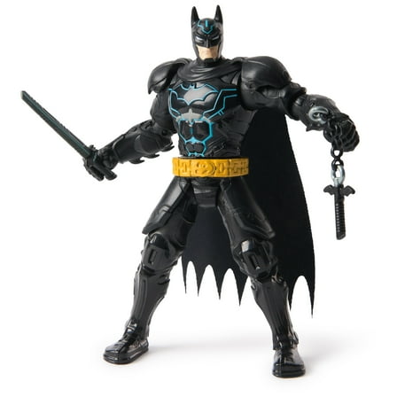 DC Comics, Batman Battle Clash 6-inch Ninja Strike Batman Action Figure, for Ages 3 and up