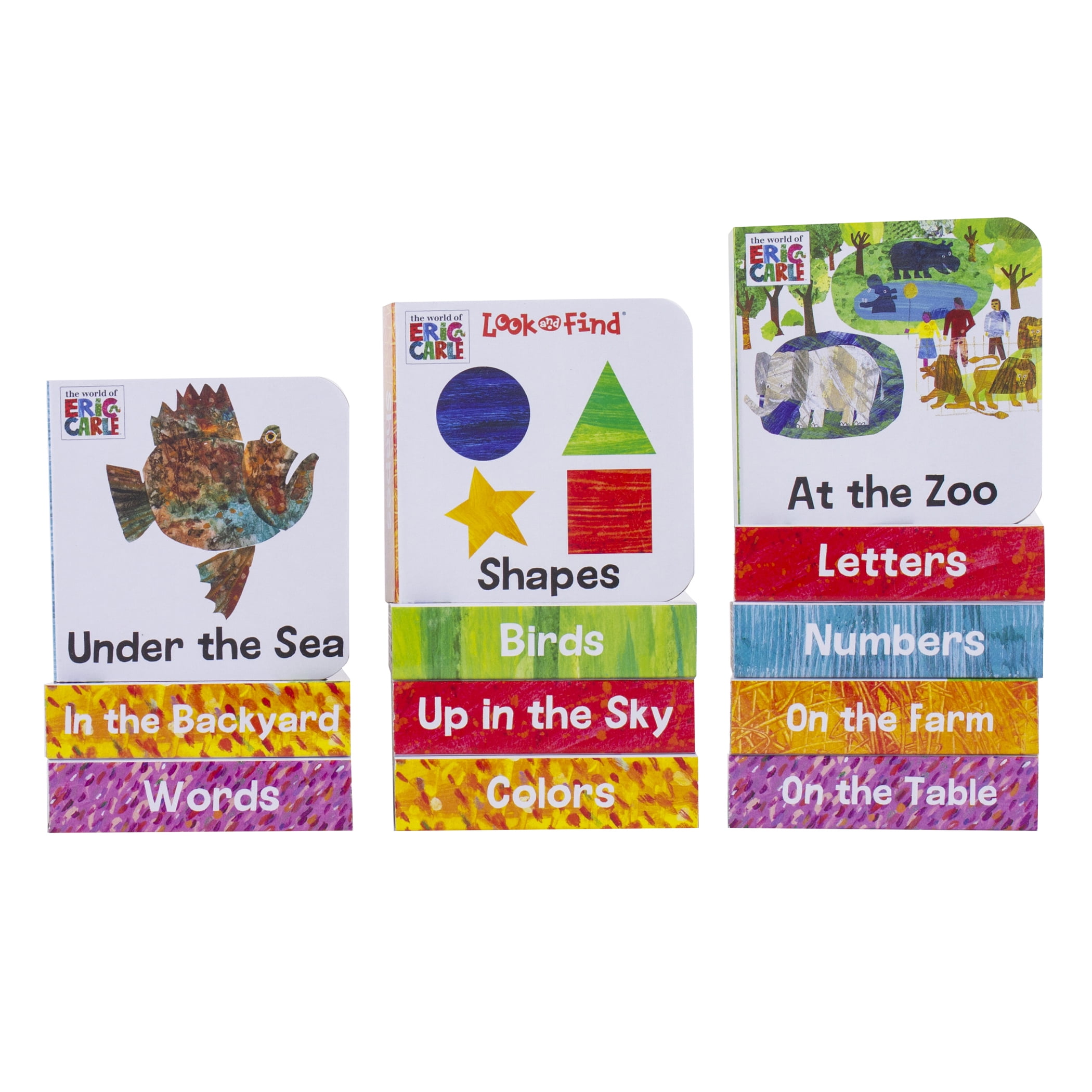 PI Kids My First Library Eric Carle, 12 Books Per Set, 2 Sets