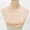 Beige., variant on Women's Cotton Mock Turtleneck Dickey Half Top Collar Neck Blouse False Fake Neck