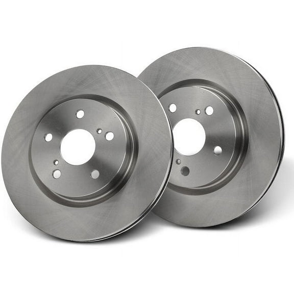 Front Brake Rotor Set 2 - Compatible with 2018 - 2023 Toyota Camry 2019 2020 2021 2022