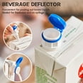 thumbnail image 4 of FurNest 2 Pcs Milk Carton Pourer Drink Deflector Box Lid Box NEW Juice P, 4 of 9