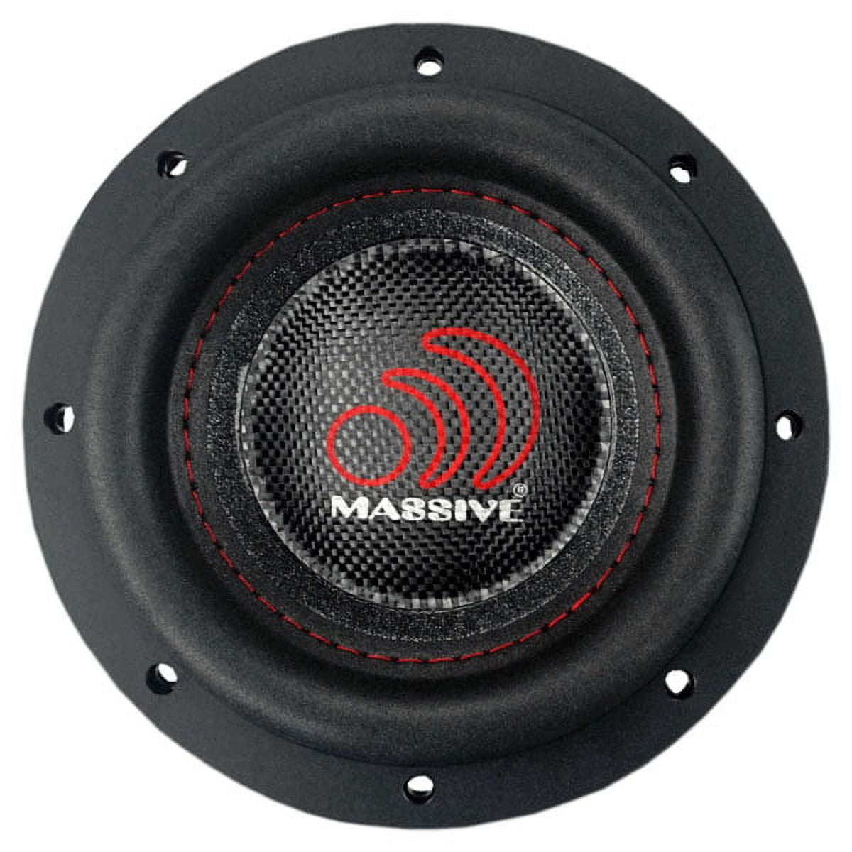 Car Subwoofer By Massive Audio HippoXL124 SPL Extreme Bass Woofer 12  Inch Car Audio 4,000 Watt HippoXL Series Competition Subwoofer, Dual Ohm, 