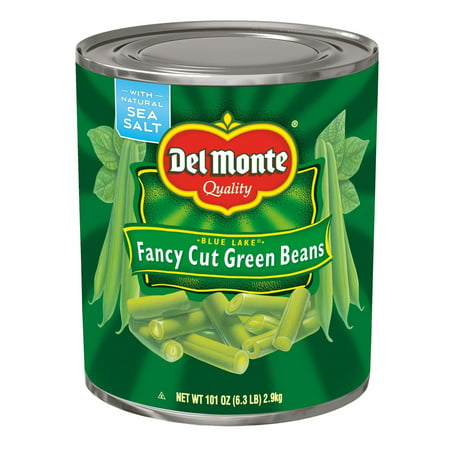 Product of Del Monte Blue Lake Fancy Cut Green Beans, 101 oz. [Biz (Best Stringless Green Beans)
