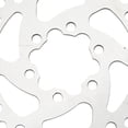thumbnail image 4 of Electric Scooter Disc Brake 6 Holes Stainless Steel with 6 Screws Scooter Disc Brake Rotor for Replacement, 4 of 5