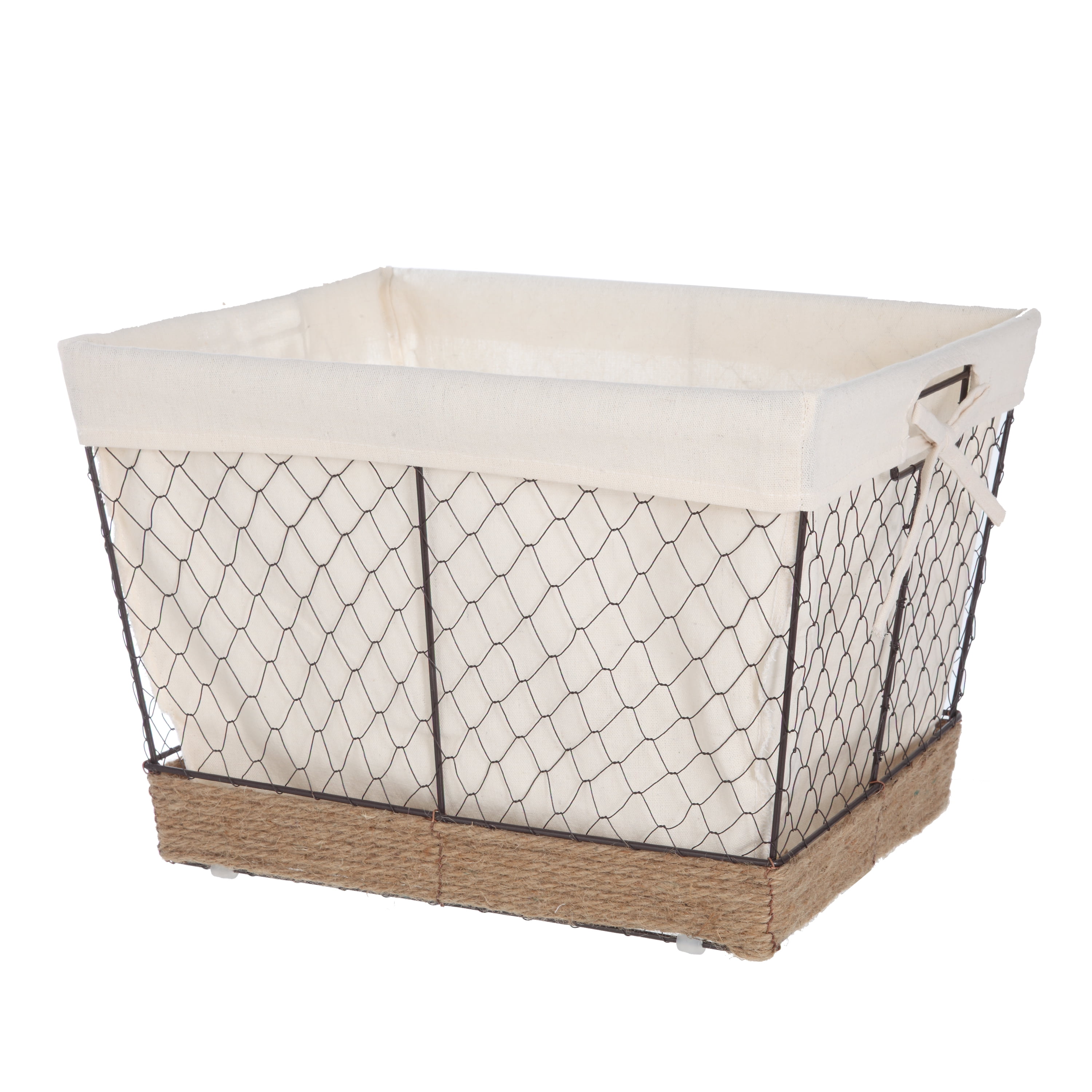 Better Homes Gardens Medium Chicken Wire Basket Walmart Com