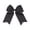 Black, variant on Jumbo Bow Clip with Tails