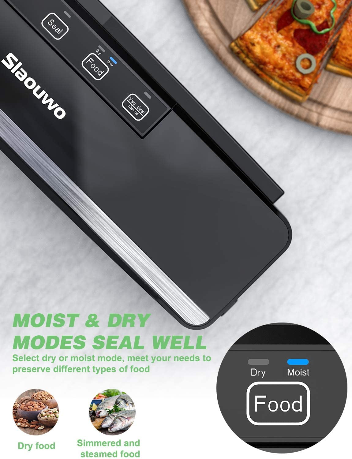 slaouwo vacuum sealer bolsas