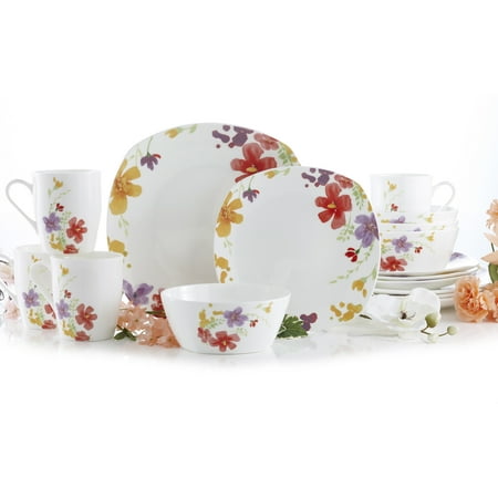 Roscher Alexandra Bone 16-piece China Dinnerware Set - Walmart.com Roscher Alexandra Bone 16-piece China Dinnerware Set - Walmart.com