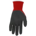 thumbnail image 3 of Ninja Flex N9680S 15-gauge Nylon Rubber-Latex Coated Gloves, Small, Gray/Red, 12PK, 3 of 6