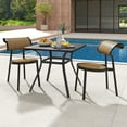 thumbnail image 4 of Gymax 32'' Patio Dining Table w/ 4 Curved Legs Heavy-Duty Outdoor Table for 4 Garden, 4 of 9
