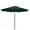 Dark green, variant on 10FT Patio Umbrella with Push Button Tilt and Crank, Outdoor Market Umbrella with 8 Fiberglass Ribs, UV Protection Table Umbrella for Pool,Backyard,Garden,Deck,Royal blue