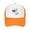 Orange, variant on Animal Unisex Trucker Hats for Men Women Adjustable Casual Baseball Caps for Outdoor Activities Dad Cap