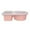 Light Pink, variant on Reusable Snack Containers with Lids, Silicone Small Double Compartment Food Storage Containers, Portable Lunch Box for Salad Seasoning Travel Office Picnic Camping(Light Pink)