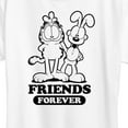 thumbnail image 3 of Garfield - Friends Forever - Women's Short Sleeve Graphic T-Shirt, 3 of 5