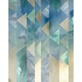 thumbnail image 2 of Zarris, Chariklia 26x32 White Modern Wood Framed Museum Art Print Titled - Ocean Reflections II, 2 of 4