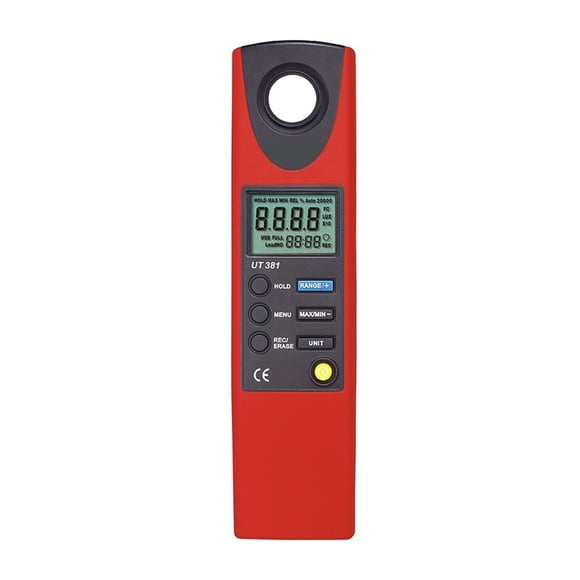 Handheld Illuminometer 20000Lux Professional Pocket Photometer Automatic Shutdown Data Storage ,Clear Display