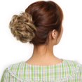 thumbnail image 3 of Chouchou pour Cheveux en Désordre pour Femmes, Extensions de Cheveux Faux Chignon, 3 of 6