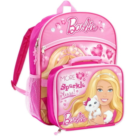 Barbie Backpack And Lunch Kit Combo - Walmart.com